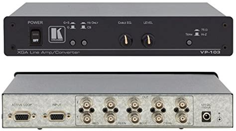Kramer Vp 103 Xga To Rgbhv Converter And Line Amplifier
