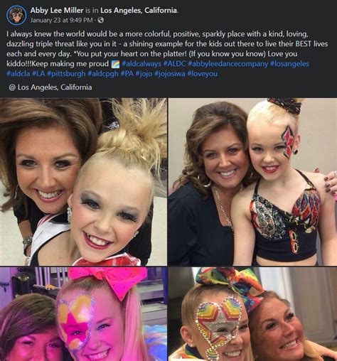 Abby Lee Miller Cheers Jojo Siwa On Coming Out Youre A Shining