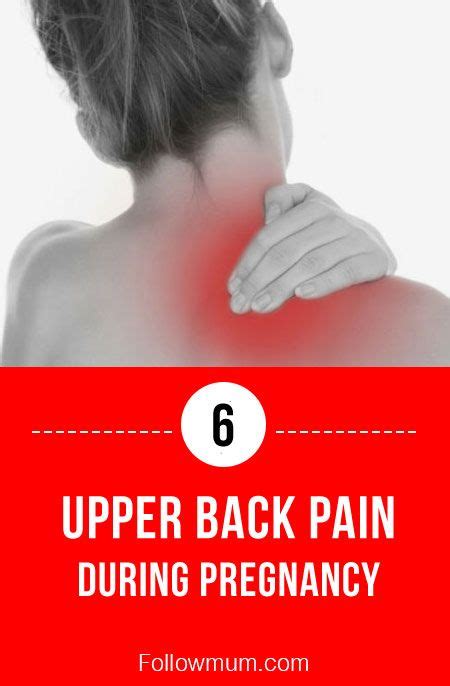 6 Useful Tips To Prevent Upper Back Pain During Pregnancy Upper Back