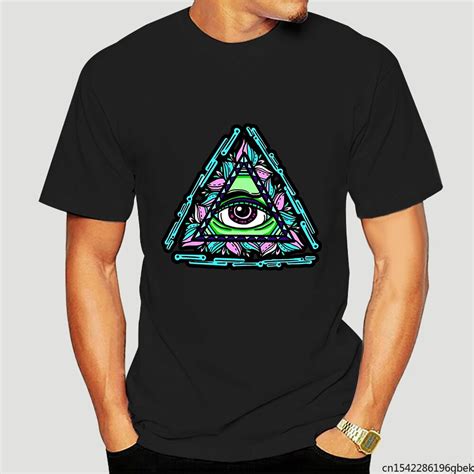 Colorful Ornamented Illuminati Eye Mens T Shirtt Shirts Aliexpress