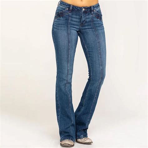 Novelty Seam Leg Bootcut Jeans Pure Fit Story