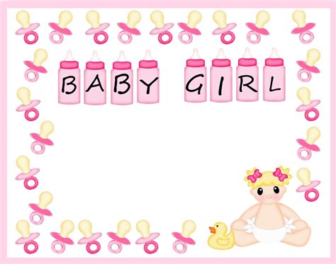 baby clipart borders  frames clipground