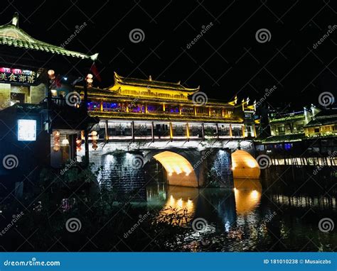 Phoenix Ancient Town In Fenghuang City China Editorial Stock Photo