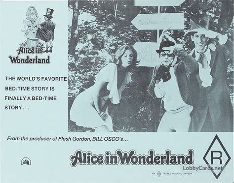 Alice In Wonderland An X Rated Musical Fantasy Lobby Card