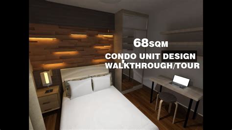 2 Bedroom Unit Interior Design Walkthrough Youtube