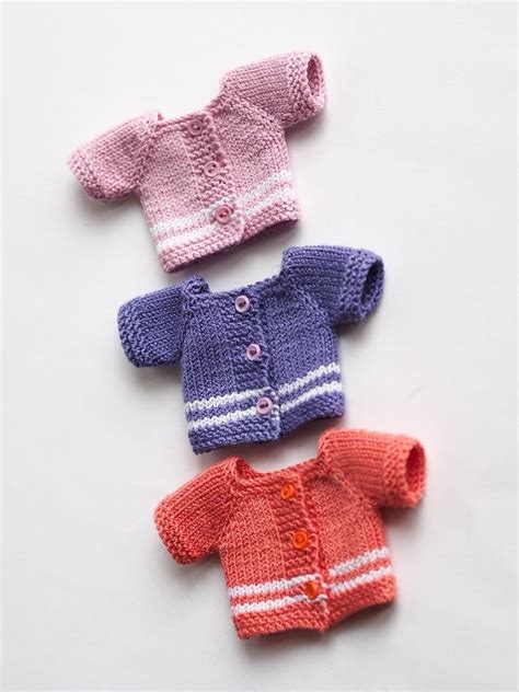 Miniature Clothes Handmade Knitting Sweater For Teddy Bear Etsy