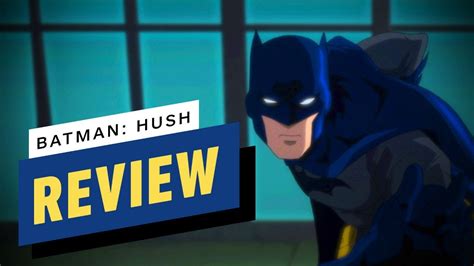 Batman Hush Movie Review Comic Con 2019 Epic Heroes Shop Movies