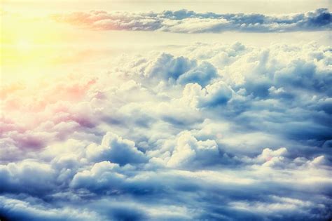 美丽的蓝天云层图片 美丽的云层素材 高清图片 摄影照片 寻图免费打包下载