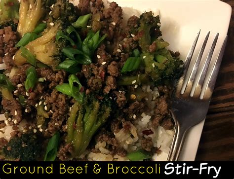 Ground Beef And Broccoli Stir Fry Aunt Bees Recipes