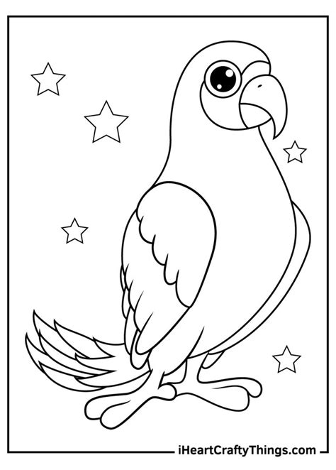 Parrots Coloring Pages 100 Free Printables