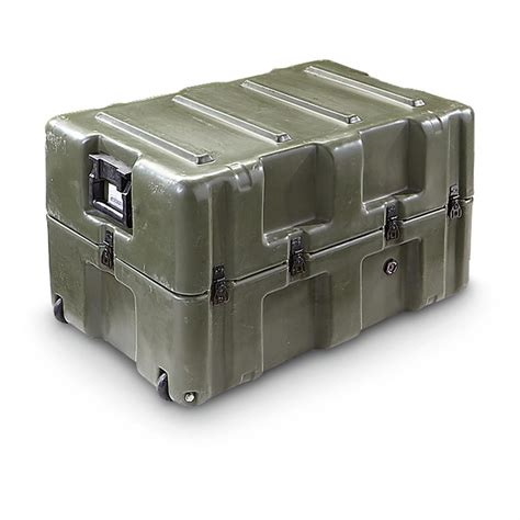 Used Us Military Surplus Hardigg Waterproof Case 291999 Storage