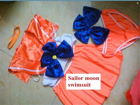 Kawaii Clothing Sailor Moon Bikini Wh008 Sailor Moon Sailor Bikinis