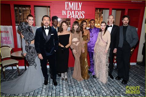Lily Collins And Ashley Park Glam Up For Emily In Paris Season Three