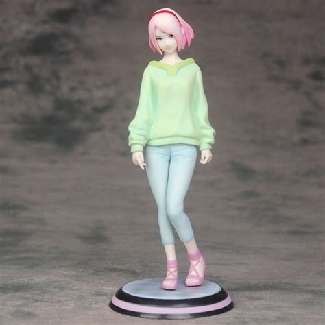Naruto Haruno Sakura Model Doll 21cm Pvc New Figurine Toys