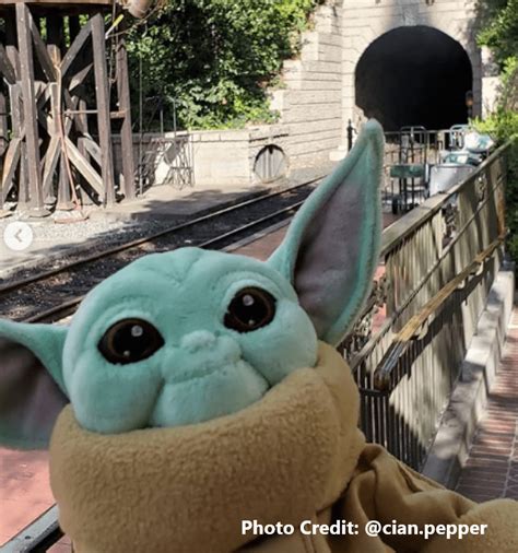 Baby Yoda Plush Arrived At Star Wars Galaxys Edge In Disneyland