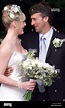 Actress Sarah Lancashire with her new husband Peter Salmon, Director of ...