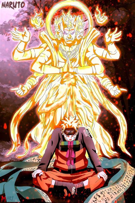 Naruto Asura Chakra By Marttist On Deviantart