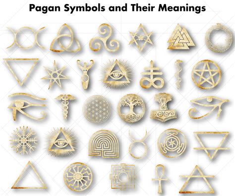 Pagan Symbols And Their Meanings Pagan Symbols Symbols And Meanings
