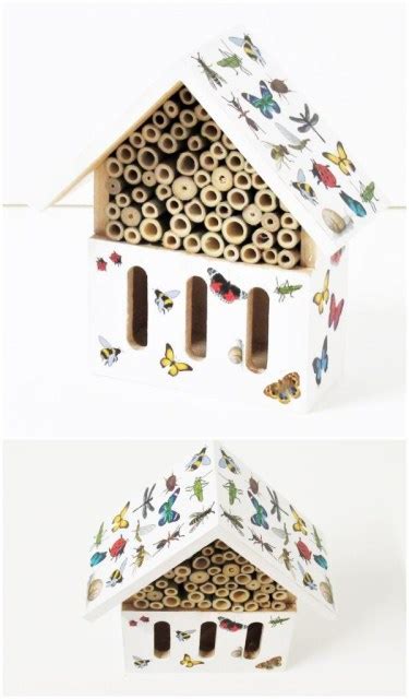 Build your own insect hotel for your garden! 50 DIY bug hotels | material and instructions to attract bugs - Craftionary