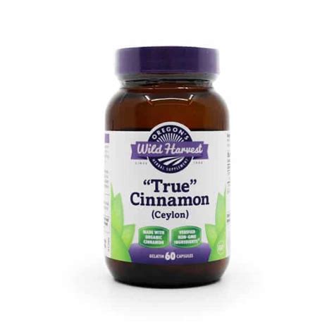 Organic Cinnamon True Ceylon Oregons Wild Harvest Digestion