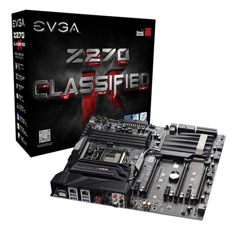 Evga Z270 Classified K Mainboard Intel Z270 Intel Lga1151 Socket