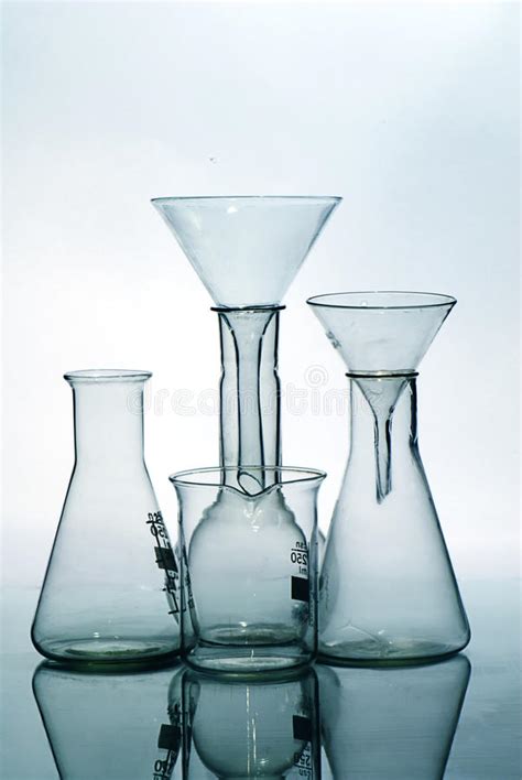 Glass Laboratory Equipment Stock Image Image Of Medicine