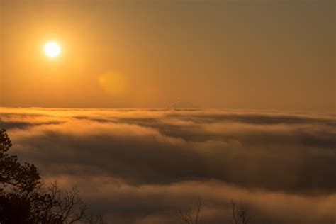 Sunrise Over A Sea Of Fog Todd Sadowski Photography