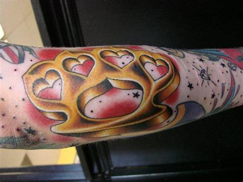 Brass Knuckles Tattoo By Scott Richardson Tattoonow