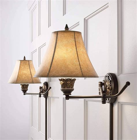 Antique Inspired Bronze Swing Lamps — Homebnc