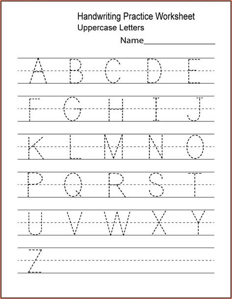 Printable Letters For Kids To Trace Alphabet Tracer Pages For Kids