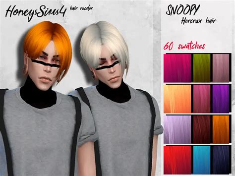 Male Hair Sims 4 Recolors All In One Photos