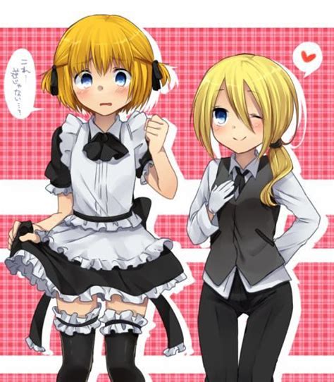 Maid Armin And Waitress Krista Maid Outfit Anime Armin Maid Outfit