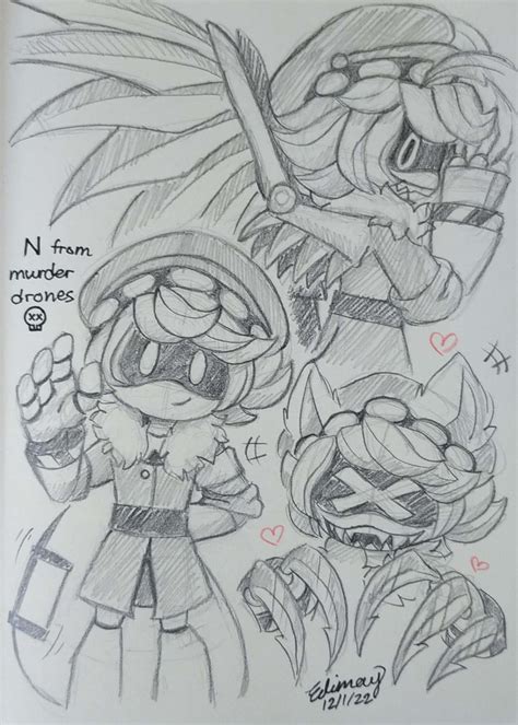 Murder Drones - N by Edimay on DeviantArt