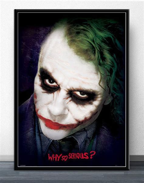 Joker is a subversion of the trope of the hero's journey, made for a villain. 有名な Joker Poster Heath Ledger - がくめめ