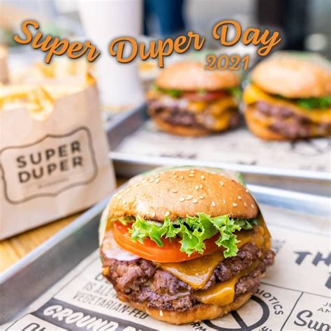 Super Duper Burgers Menu In Novato California Usa