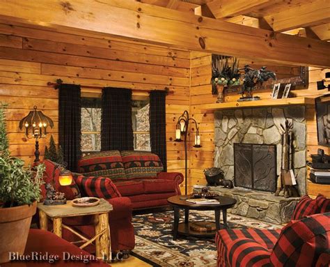 Cabin Style Living Room Designs Baci Living Room