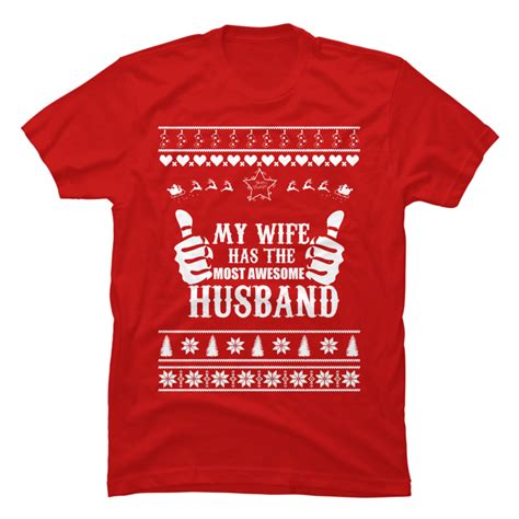 Merry Christmas Wife Husband Buy T Shirt Designs