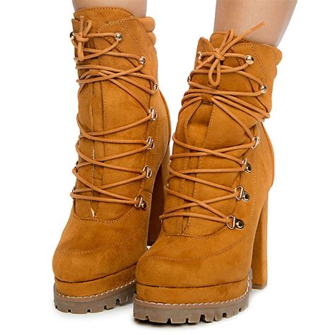 Liliana Monclair 4 High Heel Boots Monclair 4camel Shiekh