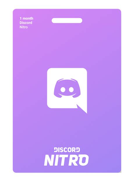 Comprar Discord Nitro 1 Mes