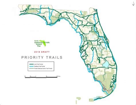 Florida Greenways And Trails System Plan And Maps Florida Department