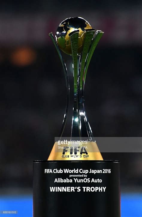 The Winners Trophy Is Seen Prior To The Fifa Club World Cup Final Match