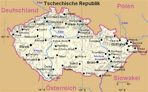 Gerne kannst du diese karte auch lokal speichern und für deine reise ausdrucken. Tourismus in Tschechien
