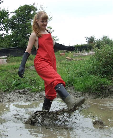 Dscf Rainwear Girl Wellies Rain Boots Rain Wear