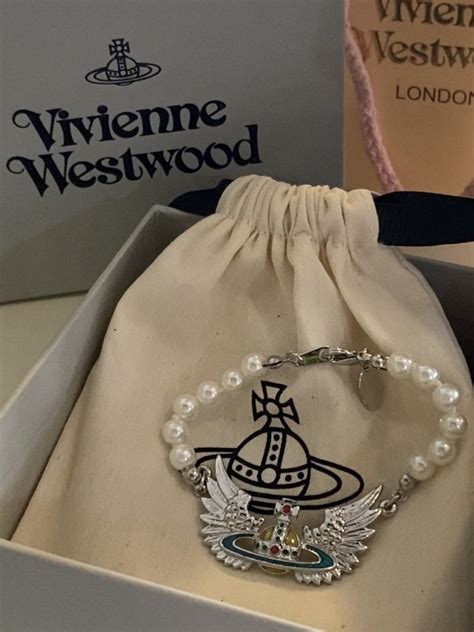 Vivienne Westwood Angel Wings Bracelet On Carousell