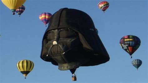 This Darth Vader Hot Air Balloon Took A Special Flight And It Was