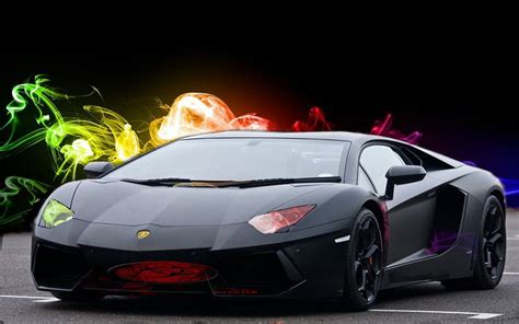 Top 71 Neon Flame Lamborghini Wallpaper Best In Cdgdbentre
