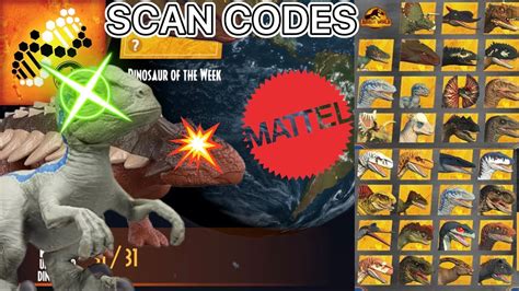 Jurassic World Dominion Facts Scan Code Velociraptor Blue Beta
