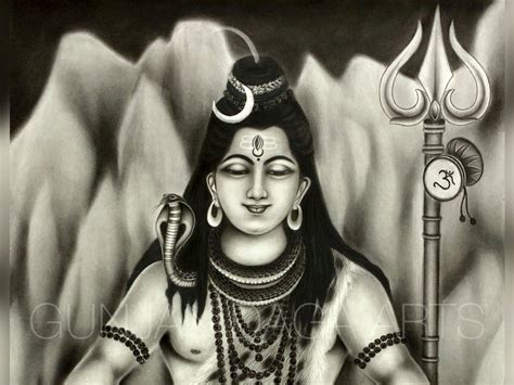 Update 69 Lord Shiva Charcoal Sketch Super Hot Ineteachers