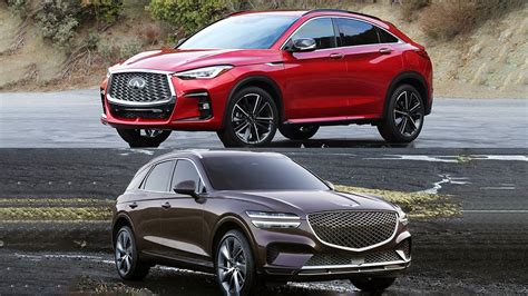 2022 Infiniti Qx55 Vs 2022 Genesis Gv70 Which Is Better Autotrader