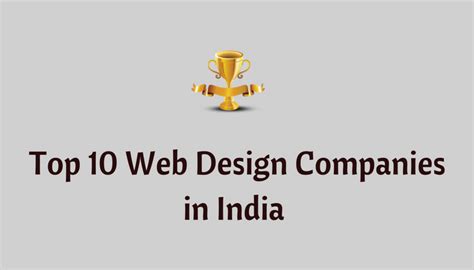 Top 10 Web Design Companies In India Exclusive List Emarketingblogger